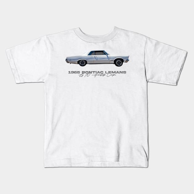 1965 Pontiac LeMans GTO Hardtop Coupe Kids T-Shirt by Gestalt Imagery